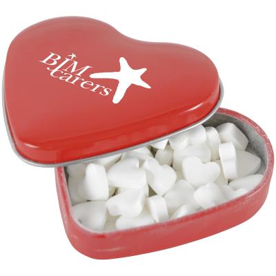 Image of Branded Mints. Heart Mints